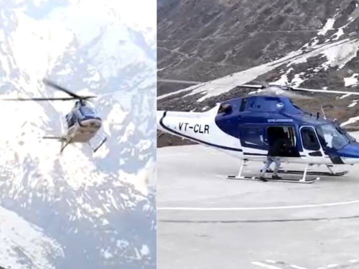 Rudraprayag  Heli copter service to start in Kedarnath Dham from May 6  ANN Helicopter Services In Kedarnath: बाबा केदार के दर्शन के लिए मिलेगी हेलिकॉप्टर सेवा, जानें कैसे मिलेगा टिकट