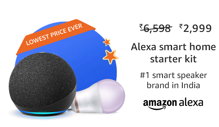 एमेजॉन समर सेल में Alexa डिवाइस पर आ गया साल का सबसे सस्ता ऑफर !