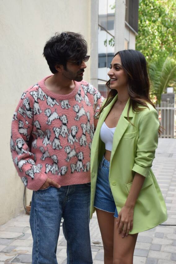 কার্তিকের সঙ্গে ফ্রেমবন্দি কিয়ারা