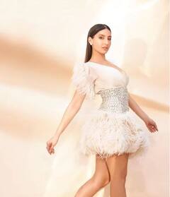 Nora Fatehi ਦਾ ਫੈਦਰ ਲੁੱਕ ਦੇਖ ਅਟਕਾ ਫ਼ੈਨਜ ਦਾ ਦਿਲ, ਅਦਾਕਾਰਾ ਨੇ ਤਾਜ਼ਾ ਤਸਵੀਰਾਂ 'ਚ ਢਾਹਿਆ ਕਹਿਰ