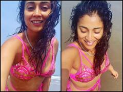 Shreya Sharan in Bikini: 'दृश्यम' गर्ल श्रिया शरण गोवा में बेटी संग की जमकर मस्ती, पिंक बिकिनी में शेयर की Sizzling तस्वीरें