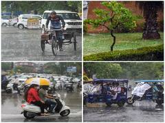 IN PICS | Heavy Rains, Hailstorm Lash Delhi After Severe Heatwave. Downpour In Haryana, Punjab Too