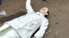 Man Demolished YS Rajashekar Reddy Idol: మతిస్థిమితం లేకనే అలా చేశాడా? | ABP Desam