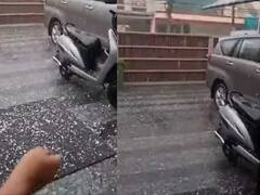 Punjab Rain: पंजाब के पटियाला में भीषण गर्मी से राहत, बारिश के साथ पड़े ओले