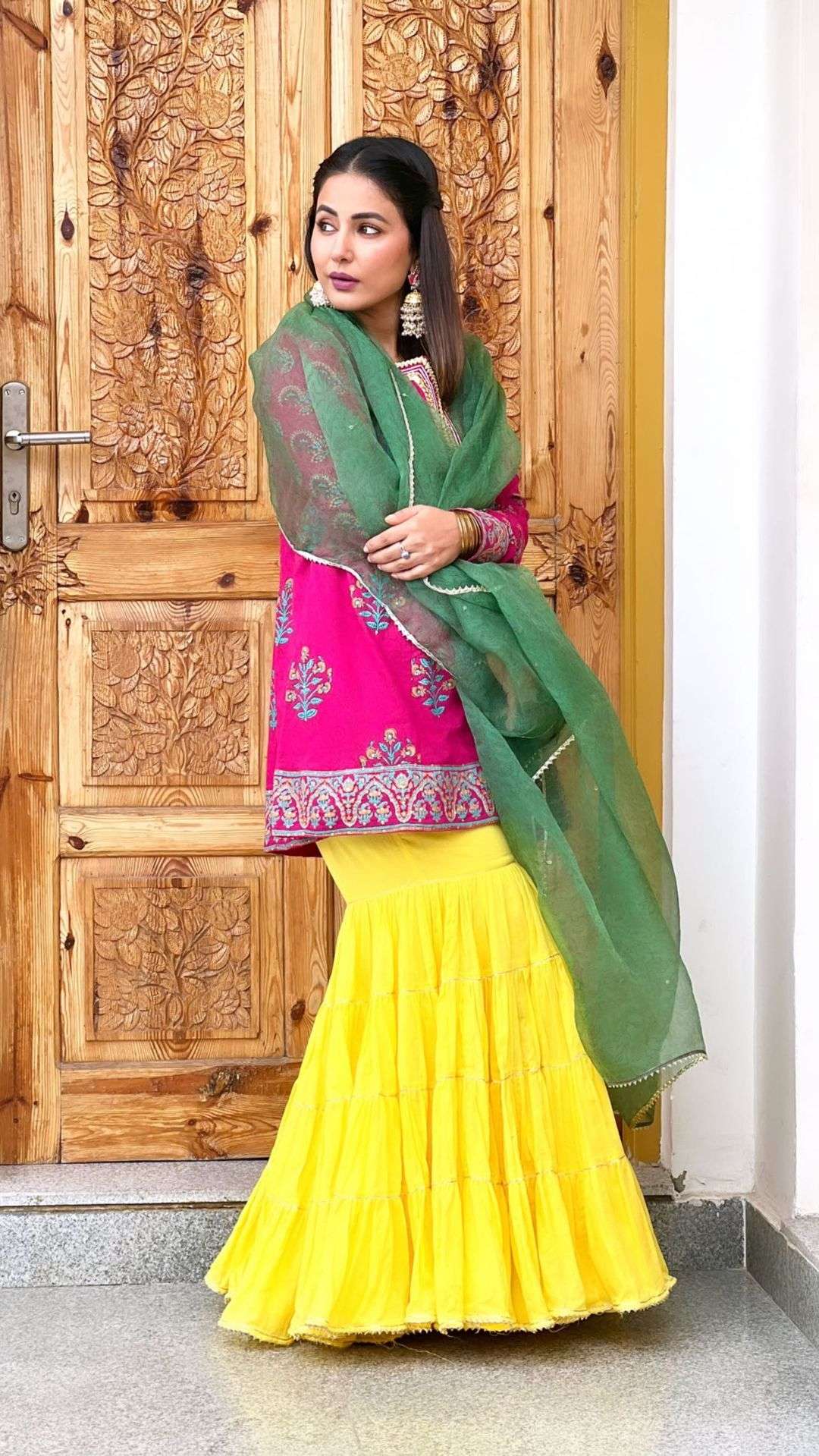 Grey Net Designer Pakistani Sharara Suit | Pakistani dress design, Party  wear indian dresses, Indian designer outfits