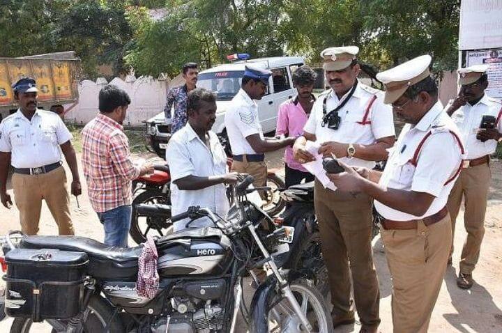 திருச்சி: 4 மாதங்களில் போக்குவரத்து விதிமீறல் அபதார வசூல் எவ்வளவு தெரியுமா?