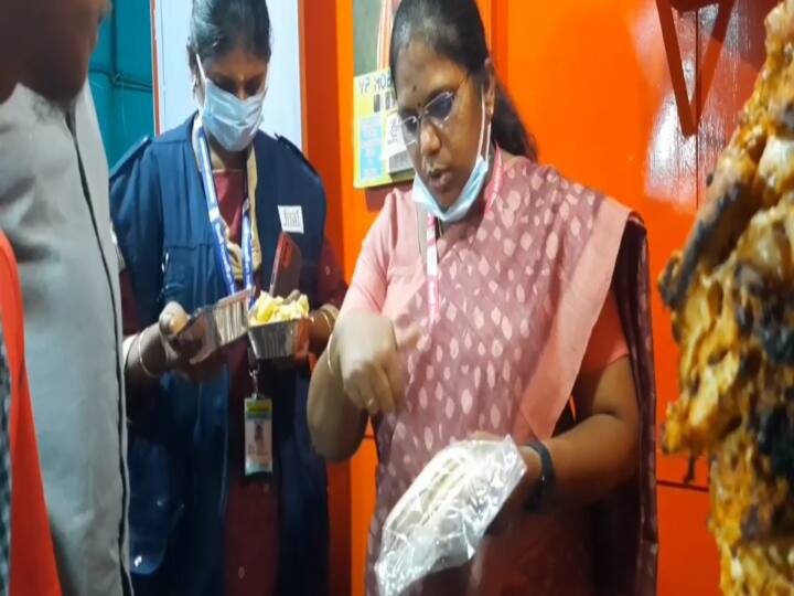 Kerala Student Death Action at Shawarma Shops in Kanchipuram by food saftey officers கேரள மாணவி உயிரிழப்பு எதிரொலி.. காஞ்சிபுரத்தில் ஷவர்மா கடைகளில் அதிரடி ஆய்வு..