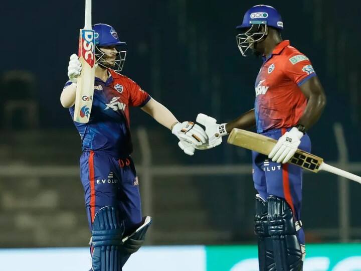 DC vs SRH, Match Highlights : वॉर्नर-पोवेलची स्फोटक फलंदाजी, दिल्लीचा स्कोर 200 पार, हैदराबादसमोर 208 धावांचे लक्ष्य IPL 2022 DC Given target of 208 runs against SRH in Match 50 at brabourne Stadium DC vs SRH, Match Highlights : वॉर्नर-पोवेलची स्फोटक फलंदाजी, दिल्लीचा स्कोर 200 पार, हैदराबादसमोर 208 धावांचे लक्ष्य