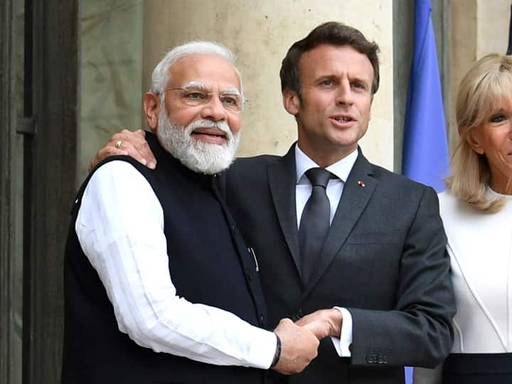 <div>PM Modi Holds Talks With France's Macron, Reaffirms India’s Push For Peace In Ukraine, West Asia</div>