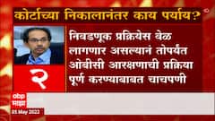 OBC Political Reservation प्रकरणी सर्वोच्च न्यायालयाच्या दणक्यानंतर मुख्यमंत्र्यांनी बोलावली बैठक