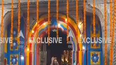 भक्तों के लिए खुल गए बाबा 'केदारनाथ' के कपाट, उमड़ा भक्तों का सैलाब...देखिए ये अद्भुत दृश्य