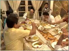 अमित शाह-सौरव गांगुलीमध्ये चर्चा, सोबत जेवणही केले, राजकीय चर्चेला उधाण