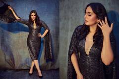 Photos: ब्लैक शिमरी ड्रेस में हुमा कुरैशी का दिखा कातिलाना लुक, फैंस ने कहा- खूबसूरती पर से नज़रे हटा पाना आसान नहीं