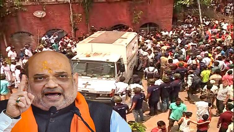 Cossipore Incident: Amit Shah visited cossipore after death of the bjp leader Amit Shah Cossipore Visit: 'দোষীদের আদালতে হাজির করিয়ে শাস্তি নিশ্চিত করবই', হুঁশিয়ারি অমিত শাহের