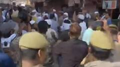 काशी में अदालत के आदेश पर सर्वे, विरोध में जमकर नारेबाजी.. | HIndi News