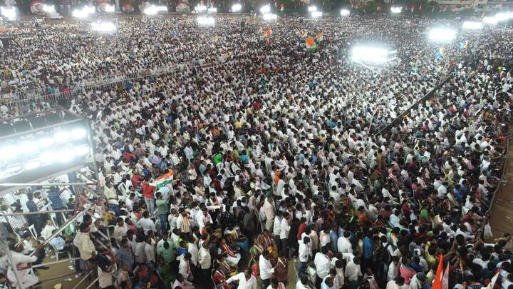 వరంగల్ లో రైతు సంఘర్షణ సభ