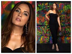 Richa Chadha Photos: ब्लैक ड्रेस में ग्लैमरस पोज़ के साथ दिखा ऋचा चड्ढा का गज़ब का एटीट्यूड, फोटो देख नहीं रह पाएंगे तारीफ किए बिना !