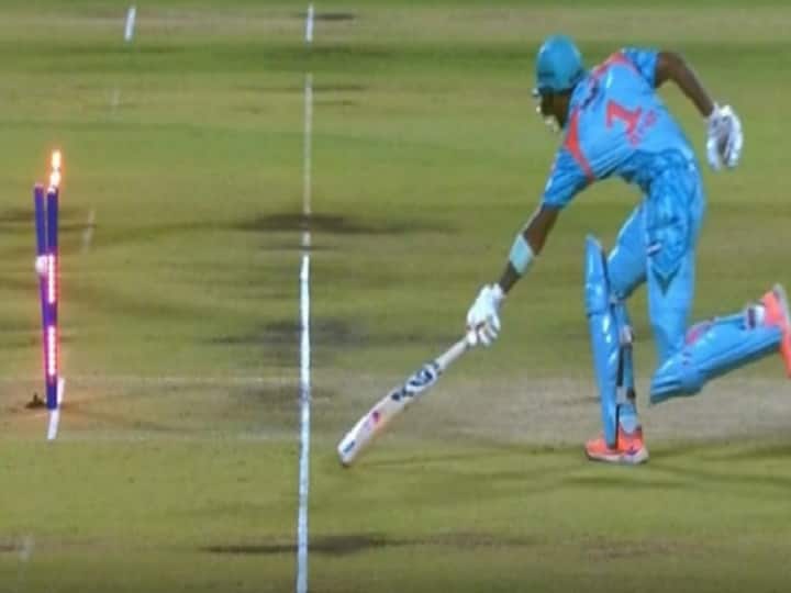 KL Rahul got runout on zero runs by Shreyas iyer in KKR vs LSG IPL match Video : कर्णधारानं घेतली कर्णधाराची विकेट, श्रेयसचा अचूक थ्रो अन् नॉनस्ट्राईकवरुनच राहुल तंबूत परत