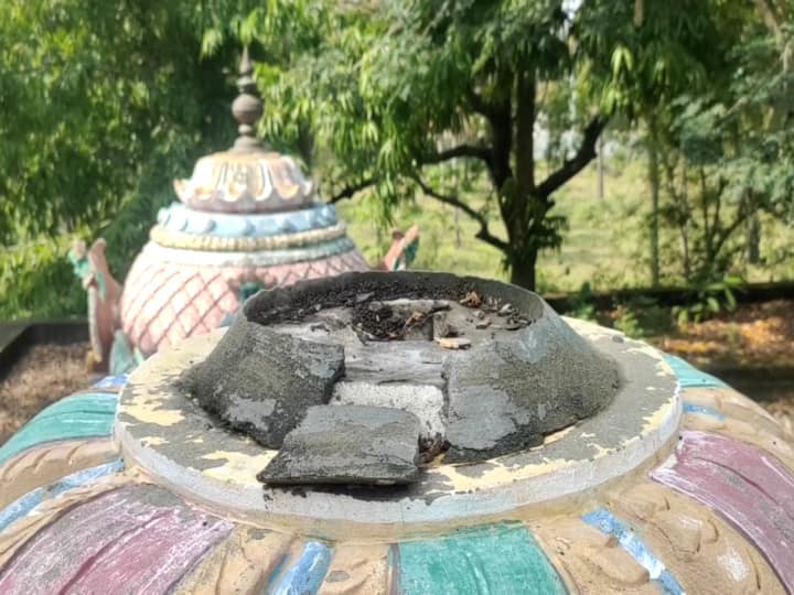 missing aadhinam urns in Dharmapuram possession! தருமபுரம் ஆதீனத்தில் காணாமல் போன கோபுர கலசங்கள்! மயிலாடுதுறையில் பரபரப்பு