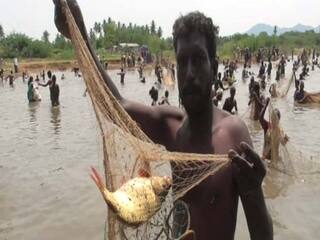 திண்டுக்கல் : 10 ஆண்டுகளுக்கு பிறகு நடத்தப்பட்ட மீன் பிடித் திருவிழா.. பொதுமக்கள் உற்சாகத்துடன் பங்கேற்பு..