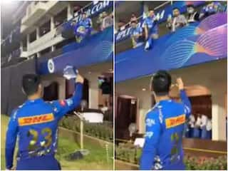 Ishan Kishan Gifts His Cap To Fan After Mumbai's Thrilling Win Over Gujarat, Supporter Makes Demand - Watch