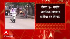 Weather Update : गेल्या 20 वर्षात Global temperature वाढीचा दर तिप्पट : Nasa : ABP Majha