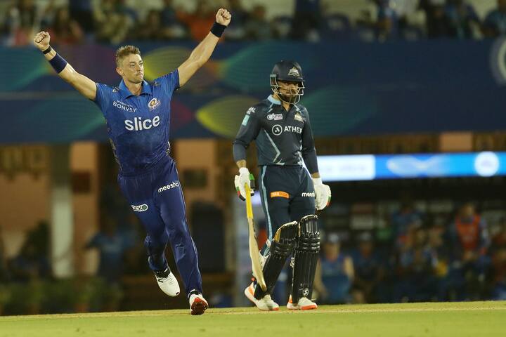 Five-time Indian Premier League (IPL) winners Mumbai Indians (MI) have suffered a major setback after Sanju Samson-led Rajasthan Royals defeated Punjab Kings by 6 wickets in a last-over thriller on Saturday. (Pic Courtesy: PTI)