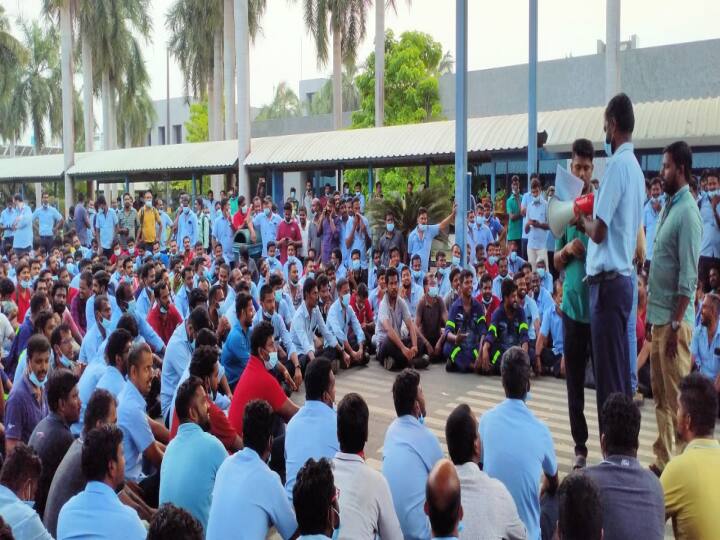 FORD CHENNAI: போராட்டத்தை  கைவிட்ட ஃபோர்டு ஊழியர்கள்.. பின்னணியில் நடந்தது இதுதான்?