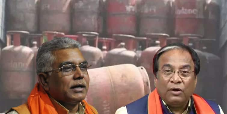 LPG Price Hike TMC leader Jay Prakash Majumdar slams BJP leader Dilip Ghosh for blaming Russia Ukraine War LPG Price Hike: 'যুদ্ধের জন্য দাম বাড়ছে, সহ্য করতে হবে', LPG নিয়ে সাফাই দিলীপের, পাল্টা জয়প্রকাশের