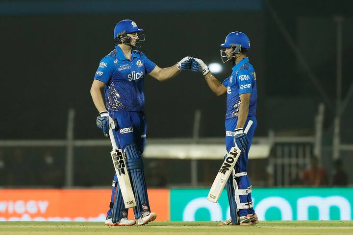 This is the second year in a row that Mumbai Indians will miss qualifying for the playoffs. The team finished 5th in IPL 2021. Due to a low net run rate, Mumbai could not make it to the playoffs. (Pic Courtesy: PTI)
