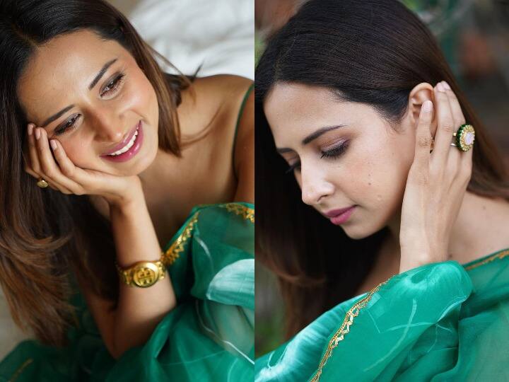 Sargun Mehta Photos:  सरगुन मेहता (Sargun Mehta) पंजाबी इंडस्ट्री का फेमस चेहरा हैं. उनकी चुलबुलापन और कमाल की एक्टिंग फैन्स का दिल जीत लेती हैं. इन दिनों सरगुन अपनी अपकमंगि फिल्म 'सोंकण सोंकणे' के प्रमोशन में बिजी हैं. इसी बीच उन्होंने सोशल मीडिया पर अपनी कुछ दिलकश तस्वीरें शेयर की हैं. आप भी डालिए इनपर एक जनर.....