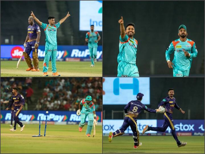 Lucknow Super Giants vs Kolkata Knight Riders Lucknow Supergiants registered the biggest victory Top 10 Key Points Top 10 Key Points : लखनौच्या गोलंदाजासमोर कोलकात्याचे फलंदाज अपयशी, सामन्यातील 10 महत्त्वाचे मुद्दे वाचा एका क्लिकवर