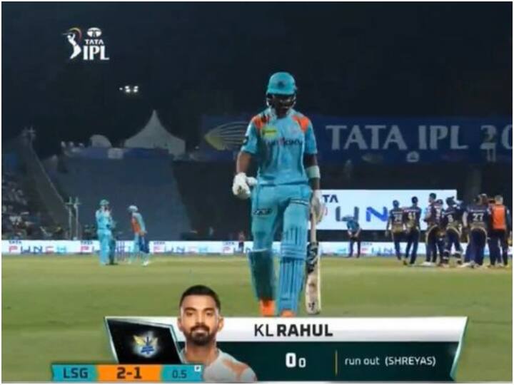 Diamond Ring not Diamond Duck KL Rahul got out without playing ball, such reaction came out LSG vs KKR IPL 2022 'डायमंड रिंग की बात हुई थी 'डायमंड डक' की नहीं', बिना गेंद खेले आउट हुए केएल राहुल तो सामने आए ऐसे रिएक्शन