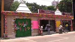 Behala: বেহালায় রাস্তার মাঝখান থেকে সরানো হল হনুমান মন্দির, খুশি স্থানীয়রা ।Bangla News