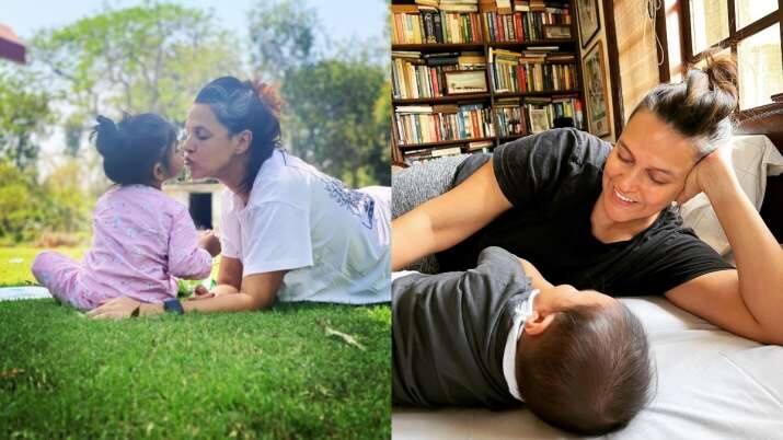 बॉलीवुड अभिनेत्री नेहा धूपिया हाल 2 बच्चों की मां है. मां होने की जिम्मेदारी निभाते हुए एक्ट्रेस अपने काम का ताल-मेल बखूबी निभाना जानती हैं.