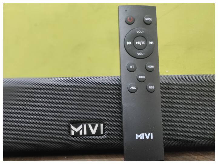 MiVi Fort S100 Soundbar review check here sound quality connectivity features price and more details Mivi Fort S100 Soundbar: कैसा है Mivi का 100W का साउंडबार, आपके बजट में देगा घर में पार्टी का मजा