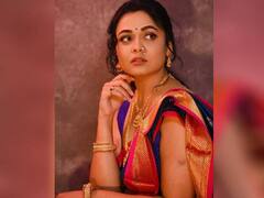 PHOTO : साज ह्यो तुझा... पारंपरिक वेशात खुललं प्रार्थना बेहेरेच्या रूपाचं चांदणं!