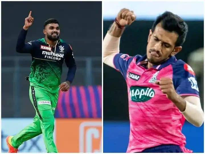 purple cap most wickets in ipl 2022 after rcb vs srh and csk vs dc match IPL 2022 Marathi News IPL 2022 : हसरंगाकडून चहलला आव्हान, पर्पल कॅपची स्पर्धा रंगतदार