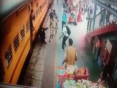 Jodhpur News: रेलवे स्टेशन पर चढ़ते समय ट्रेन के नीचे आने से बची महिला, जीआरपी के जवान ने ऐसे बचाई जान