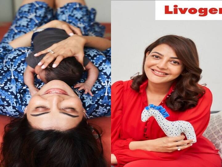 Kajal Aggarwal Shares First photo Baby Boy Neil Kitchlu with heartfelt note on Mothers Day 2022 Kajal Aggarwal Baby: முதன்முதலாக மகனை அறிமுகம் செய்த காஜல்! போட்டோவுடன் அன்னையர் தின வாழ்த்து!