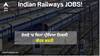 ਰੇਲਵੇ 'ਚ ਬਿਨਾਂ ਪ੍ਰੀਖਿਆ ਮਿਲੇਗੀ ਨੌਕਰੀ, 10ਵੀਂ ਪਾਸ ਵੀ ਕਰ ਸਕਦੇ ਅਪਲਾਈ, ਜਾਣੋ ਫਾਰਮ ਭਰਨ ਦੀ ਆਖਰੀ ਤਰੀਕ