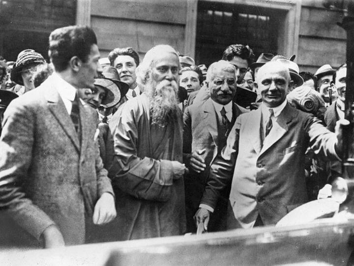 Rabindranath Tagore in London in June 1921 | Photo: Getty
