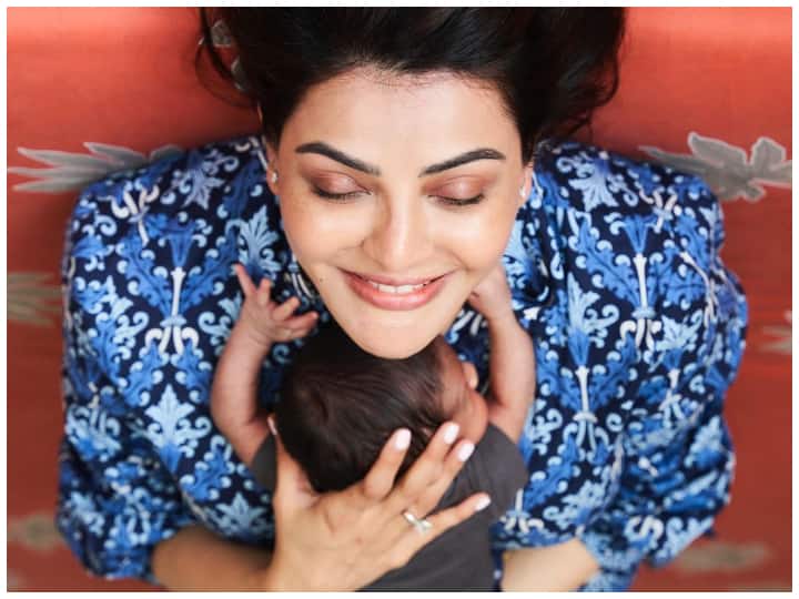 Mothers Day 2022: Kajal Aggarwal Kitchlu shares First photo of baby boy Neil Kitchlu, Samantha Ruth Prabhu Raashi Khanna Hansika reacts Mothers Day 2022: కాజల్ అగర్వాల్ కుమారుడిని చూశారా? మదర్స్ డే రోజున అబ్బాయికి స్పెషల్ నోట్