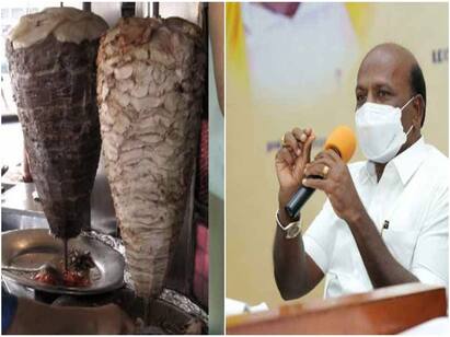 tn health minister request to people avoid shawarma மக்கள் ஷவர்மா சாப்பிடுவதை தவிர்க்க வேண்டும் - அமைச்சர் மா.சுப்பிரமணியன் வேண்டுகோள்