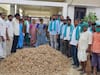 Farmers Dump Turmeric Produce At Nizamabad MP Arvind Dharmapuri's Residence