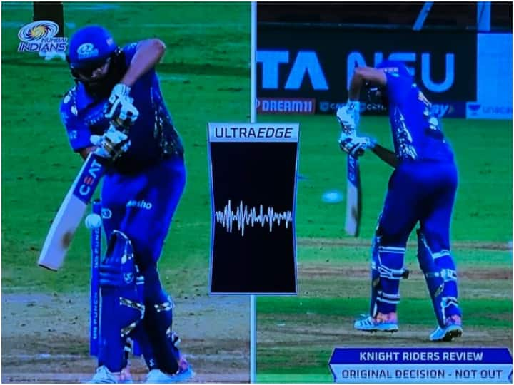 MI vs KKR: 'Fraud is not umpiring', fans furious for giving out Rohit Sharma, such reactions came to fore MI vs KKR: 'अंपायरिंग नहीं फ्रॉड हो रहा है', रोहित शर्मा को आउट देने पर भड़के फैंस, सामने आए ऐसे रिएक्शन