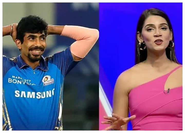 IPL 2022 Jasprit Bumrah picks up first five wickets in MI vs KKR match, wife Sanjana Ganesan reacts IPL 2022: बुमराह की घातक गेंदबाज़ी पर वाइफ संजना ने दिया रिएक्शन, बोलीं- 'माय हसबैंड इज...