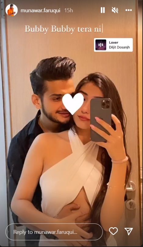 Stand-Up Comedian Munawar Faruqui Shares Picture With Girlfriend Post Winning Reality Show 'Lock Upp