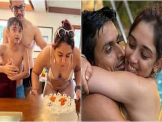 Ira Khan 25th birthday was all about pool time with Aamir Khan and mum Reena Dutta. Ira Khan birthday Pic: 25 ஆவது பிறந்தநாள் கொண்டாட்டம்.. நீச்சல் உடையில் காதலருடன் அமீர்கான் மகள் ..வைரலாகும் புகைப்படங்கள்..!