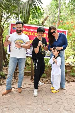 Proud Parents: तैमूर अली खान को टाइक्वांडो में मिली येलो बेल्ट, बेटे के साथ सैफ अली खान और करीना कपूर आए नजर